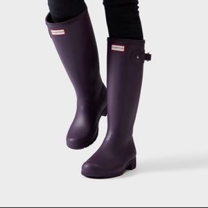 Purple Hunter boots